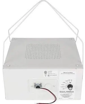 AtlasIED M1000-W 8" Dual Cone Speaker with 70V 4W Transformer and Enclosure, White