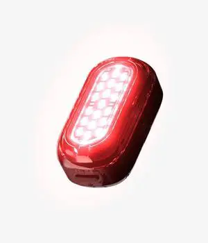 Firefly Mini Smart Bike Light System,Sync Turn Signal & Brake Lights, Rechargeable LED Front Rear Lights with Custom Brightness, Flash Patterns, Bicycle Accessories for Night Riding Red, White,