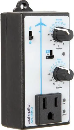 APCTART2 Advanced 24hr Recycling Timer, Black -