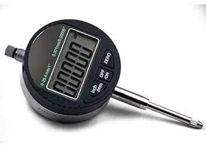 Electronic Digital Dial Indicator Gage Gauge Inch/Metric Conversion 0-1 Inch/25.4 mm 0.00005 Inch/0.001mm -