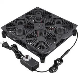 Rounter TV Box Cooling Fan with Speed Control, 182CFM Big Airflow for ASUS GT/RT-AC5300, Router Frame - Rounter TV Box Cooling Fan with Speed Control, 182CFM Big Airflow for ASUS GT/RT-AC5300, Router Frame -