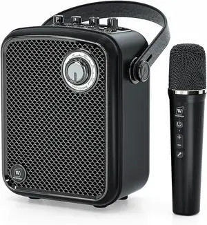 Wireless Voice Amplifier with Microphone, Portable PA Speaker System, 70W Bluetooth 5.3 Karaoke Machine for Teachers, Public Speaking, Events, Singing, Parties, Supports Guitar, Headphone - S100