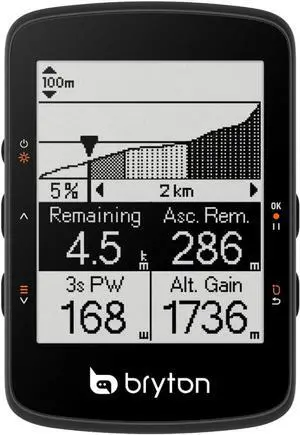 Rider 460 2.6 Inch LCD GPS Bike Computer Innovative Navigation Assistance, Compatible with E-Bike and Bike Radar, 32hrs Long Battery Life, Bluetooth ANT Waterproof