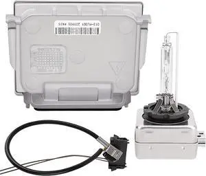89034934 4L0907391 4L0907391A Xenon HID Headlight Ballast with Igniter and D1S Bulb - Compatible with Jeep Grand Cherokee, Buick Enclave, Audi Q7, BMW 1-Series, GMC Acadia, VW Passat