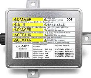 Replacement for Acura Honda Mazda Xenon HID Ballast Headlight Control Unit Assembly Module - Warranty