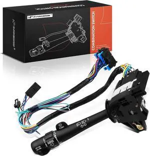 Turn Signal Switch Cruise Control Switch Windshield Wiper Washer Multifunction Switch Lever Compatible with Chevrolet Impala 2000-2005 3.4L 3.8L Gas 26085930 26093873 62900336 88964580