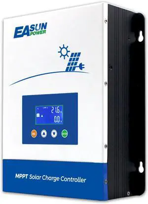 100A MPPT Solar Charge Controller,12V/24V/36V/48V Auto,Max Input 150V LCD Display Regulator Intelligent Regulator Charge Controller