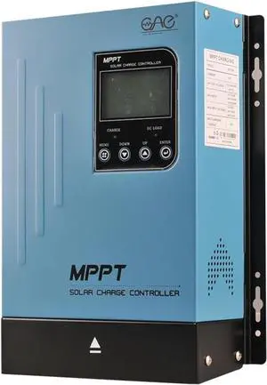 60A MPPT Solar Charge Controller 12V24V48V Auto Battery Regulator Solar Panel Max 150V Input for Lithium, Sealed, Gel, and Flooded Batteries (Blue) 60A MPPT Solar Charge Controller 12V24V48V Auto Battery Regulator Solar Panel Max 150V Input for Lithium, Sealed, Gel, and Flooded Batteries (Blue)