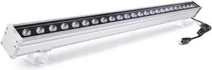 LED Wall Washer 24W 39.4 Inches Lighting Bar IP65 Waterproof Outdoor Light for Advertising Boards, Billboard,Building Commercial Lighting (White 5000-5500K)