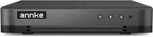 16Channel 1080P Lite Security Digital Video Recorder with AI Human/Vehicle Detection, H.265+ Video Compression for Bandwidth Efficiency, 16CH 5-in-1 CCTV DVR for Surveillance Camera, NO HDD