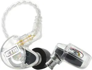 CE110 - Pro Isolating Single Driver Wired Earphones by Clear Tune Monitors Titanium Coated Dynamic Driver Detachable Cable High Fidelity in-Ear Monitor