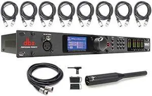 DriveRack PA2 PA Management System w/ RTA-M Measurement Microphone, Cables Bundle