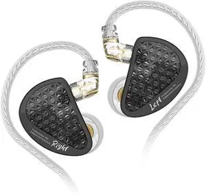 KZ AS16 PRO in Ear Monitor Headphones 16BA Balanced Armature Drivers HiFi IEM Earphones High Clarity Gaming Earbuds for Musicians Singers Audiophile Dj Drummers