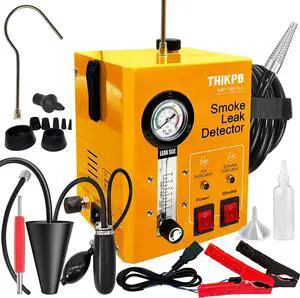 Smoke Machine Automotive with Built-in Air Compressor, Professional Smoke Leak Detector for Car, Diagnostic Leak Tester Tools for EVAP, Vacuum, Fuel and More Leak Testing