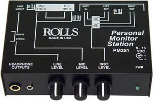 PM351 Personal Monitor Station,Black
