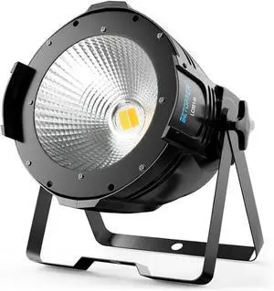 Stage Spotlights, 100W LED DMX Lights, Warm & Cold White Spot Lights COB Stage Lighting, Strobe Lighting for Church, Parties, Wedding, Theatre, Live Events, Stage etc.(1 Pack)