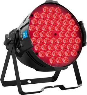 DJ Stage Lights Sound Activated DMX Multi-Color 54x3W RGB LED Par Lights for Concert, Parties, Band, Events, Wedding, Club, Church Stage Lighting (1 Pack)