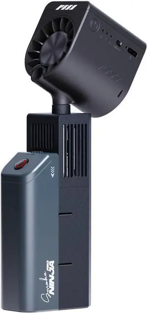 SmokeNINJA Pro Wireless Handheld Mini Smoke Machine Hazer Kit