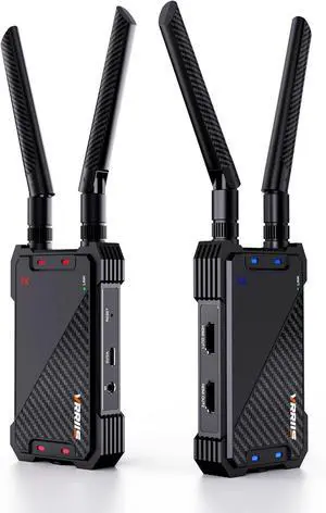 Wireless HDMI Transmitter and Receiver,1300FT Wireless HDMI Extender Kit with Loop Out,1080P Full HD for Streaming from DSLR,Laptop,Setop Box to TV,Projector,IR Remote Control Support
