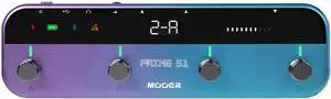 S1 Multi-Effects Processor, Stereo Electric Guitar Pedals with Wireless Footswitch Controller 2 IN 1 126 Guitar Effects Tuner 10 Metronome 40 Drum Machine 80s Looper OTG USB Recording