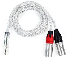 4.4mm to XLR Balanced Aluminium Alloy Cable (1 metre)