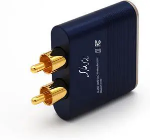 6 LDAC Bluetooth DAC  aptX Adaptive/HD, USB & Optical in/Out, Hi-Res Audio, Headphone Amp, Compact Wireless Adapter for Home Stereo & Vintage Amps