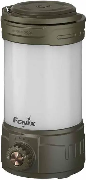 CL26R Pro Camping Lantern, Olive Drab, 650 lumens Bright, USB-C Rechargeable , Compact and Portable Perfect for Hurricane, Emergency, Hiking, Power Outage with LumenTac Organizer