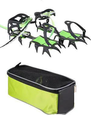 HuaYe Professional Edition Fourteen Teeth Ice Crampons Winter Snow Boot Shoe Covers Gripper -S1A