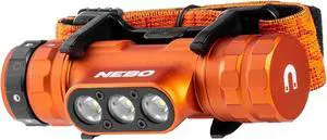 Master Series HL1000 LED Headlamp, Rugged and Reliable, Rechargeable, Bright Headlamp with 180 Degree Tilt, 5 Light Modes, Waterproof and Impact Resistant