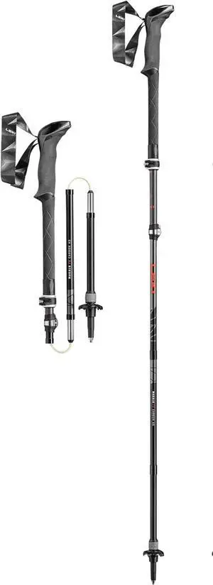 Makalu FX Carbon AS Adjustable Lightweight Walking Poles for Trekking & Hiking