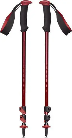 Trail Back Trekking Poles, Pair of 2 Lightweight Collapsible Aluminum Hiking Sticks for Trekking & Backpacking