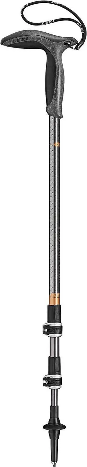 Wanderfreund Makalu Aluminum Adjustable Lightweight Walking Pole (Single) for Trekking & Hiking