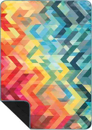 Everywhere Mat | Lightweight Ground Cover for Hiking, Camping, Traveling, Picnics | 52" x 75" | Geo