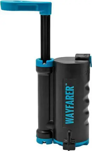 Wayfarer Water Purifier  Compact Military Grade Water Purification System up to 5,000L  Perfect for Camping, Hiking, Backpacking, Survival and Emergency Preparedness