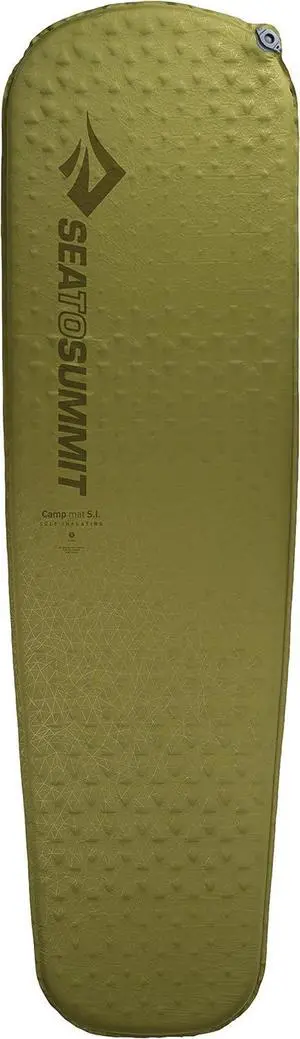 Camp Self-Inflating Foam Sleeping Mat for Camping and Backpacking, Tapered - Regular (72 x 20 x 1.5 inches)
