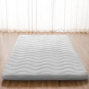 Japanese Floor Mattress, 100% High Density Comfortable Foam, 4" Thicken Foldable Mattress Tatami Mat Sleeping Pad, Ideal for Comfort and Support, Kids Floor Lounger Pillow Bed Sofa (Twin
