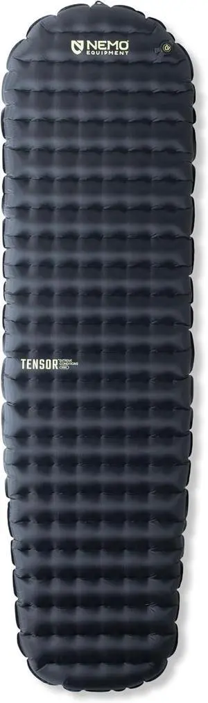 Equipment Tensor Extreme Conditions Sleeping Pad - Regular Mummy (72" x 20) - Black/Birch Bud/Citron