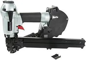 Cap Stapler, Pro-Preferred Pneumatic Power Nailers, Crown Stapler for Roofing Felt, Foam Insulation & House Wrap, 18 Gauge, Up to 200 7/16" Crown Staples, Length 7/8" to 1-1/2", N3808AP