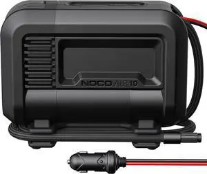 AIR10: UltraFast 10A Tire Inflator - 12V Portable Air Compressor Pump, 60 PSI Max  36 SLPM Airflow Inflates 040 PSI in 3.8 Minutes  Digital Gauge + Auto-Shutoff