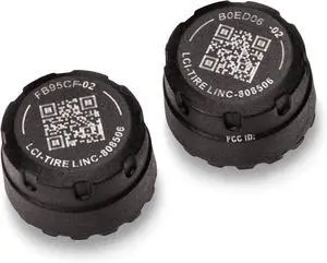 Tire LINC Tire Sensors (2 Pack) for RVs, 5th Wheels, Motorhomes, Tow Vehicles, Easy DIY Installation on Valve Stem, OneControl App Compatible - 2020106299