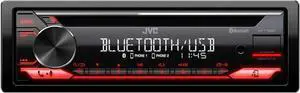 Single-Din Built-in Bluetooth, Dual Phone Connection, Android Music Playback, CD MP3 AM/FM USB AUX Input Car Stereo Player, Pandora Spotify Control iHeart Radio Receiver w/FREE ALPHASONIK EARBUDS