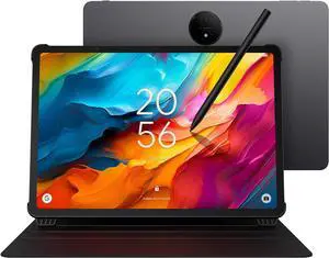 NXTPAPER 14 Android Tablet, 14.3" Drawing Pad & Digital Notebook, 4096-Level Stylus & Flip Case Included, Paper-Like Display, 8+8GB RAM, 256GB Storage, 10000mAh Battery, Multi-Window, Gray