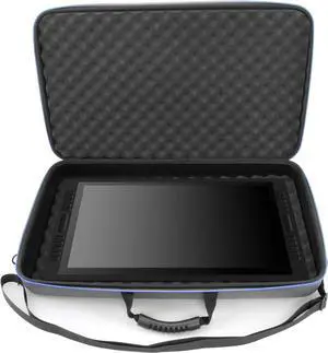 Graphics Tablets Case Compatible with Wacom Cintiq Pro 22, Huion Kamvas 20 Drawing Pen Display, 22 Plus and More Writing Drawing Tablet Accessories up to 22 Inches, Includes Carry Strap