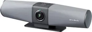 PA511D- 4K Video Conference Camera, Speakerphone, Echo Cancellation, Autoframing, Zoom Certified, Wired Network and One Cable Connection - Webcam for PC, Tripod & Monitor