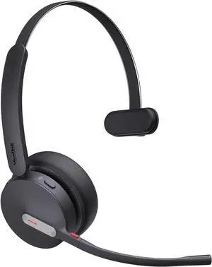 BH70 UC (NO Dongle) Wireless Bluetooth Headset with Microphone for Work, 35h Talking Battery Life, 3-Mic Noise Cancellation Headsets for Computer, 91g Lightweight Headphone for Open Office