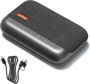 A05U USB Conference Speaker and Microphone, Wired Speakerphone, 360° Noise Cancelling Voice Pickup, Stability, Lightweight, for Home Office/PC/Laptop/Destop/Group Meetings