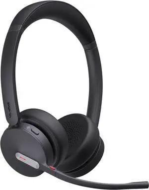 BH70 UC (NO Dongle) Wireless Bluetooth Headset with Microphone for Work, 35h Talking Battery Life, 3-Mic Noise Cancellation Headsets for Computer, 147g Lightweight Headphone for Open Office