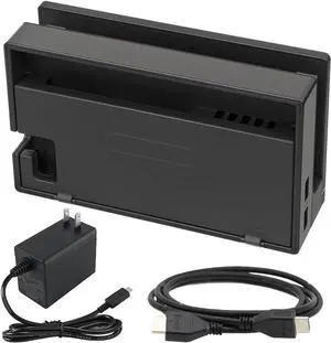 TV Dock Station Set for Switch, 3 in 1 TV Docking Station with Charger and HDMI Cable Accessories