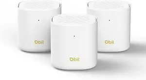 AX3000 WiFi 6 Mesh Wi-Fi System | 6,500 Sq Ft Coverage & 150 Devices | Dual-Band, Seamless Roaming, Parental Controls | Replaces Wireless Router and Extender | 2 Gigabit Ports Per Unit (3-Pack)