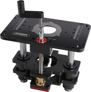 Router Lift, Precision Router Table Lift System, Durable Router Table Insert Plate, Router Lifts for Woodworking for 65mm Diameter Motors